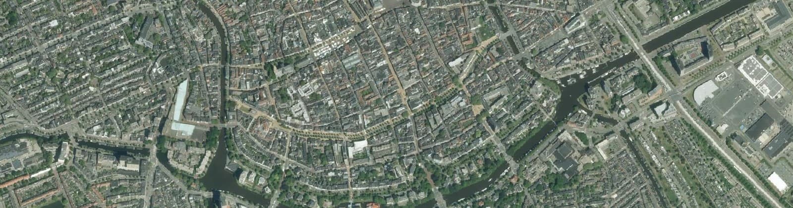 Luchtfoto van Binnenstad-Zuid