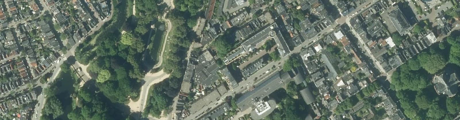 Luchtfoto van Noorderplantsoen