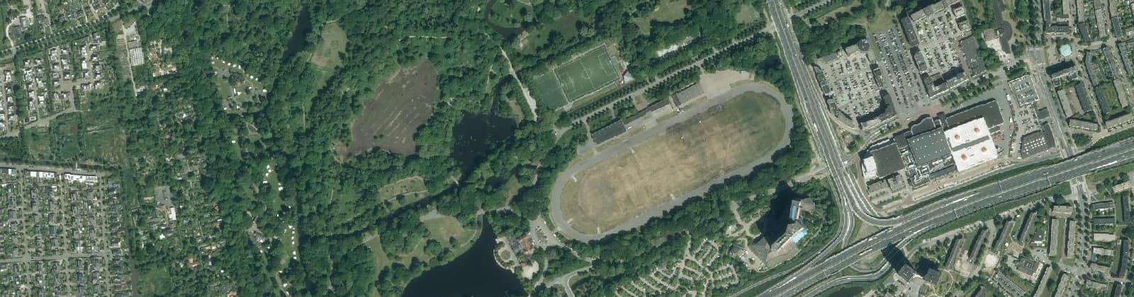 Luchtfoto van Stadspark