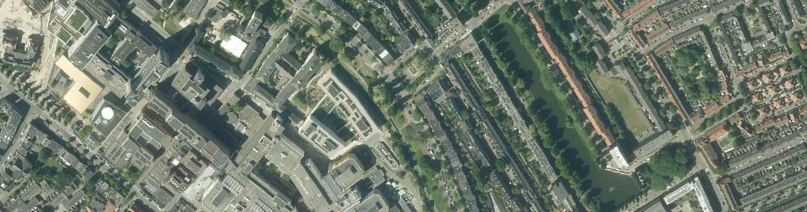 Luchtfoto van Gorechtbuurt