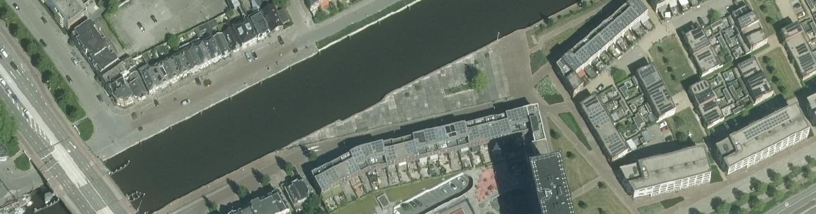 Luchtfoto van Kop van Oost