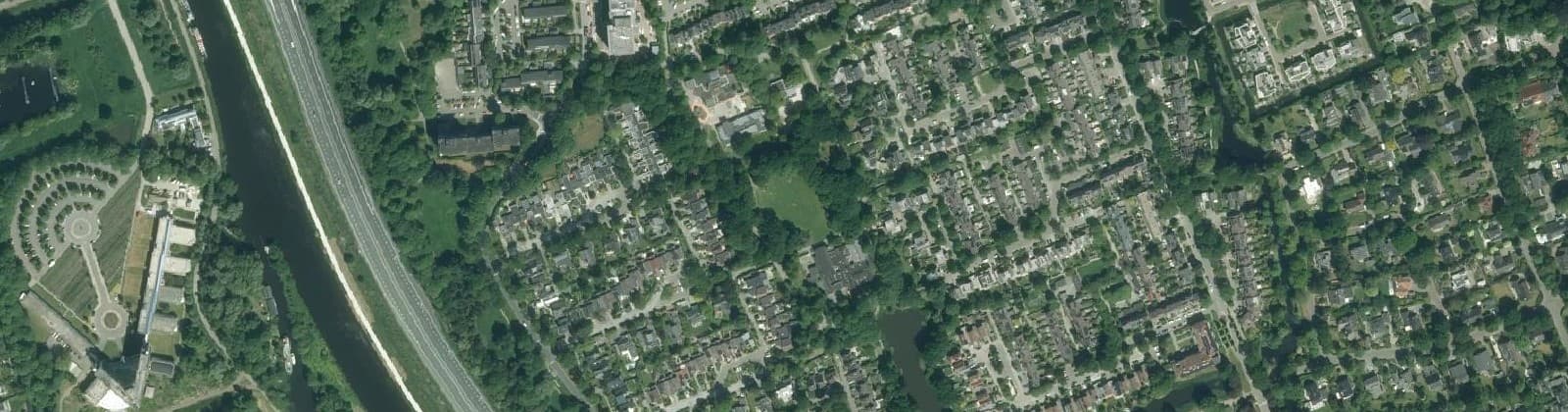 Luchtfoto van De Wijert-Zuid