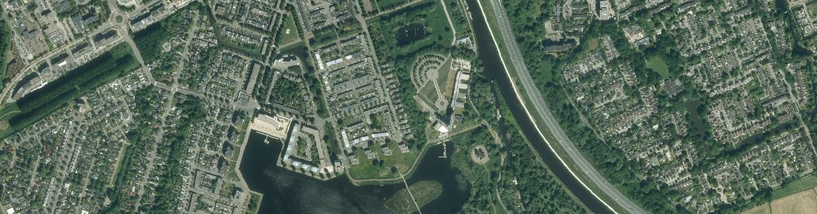 Luchtfoto van Hoornse Meer