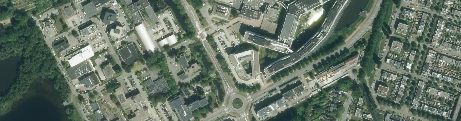 Luchtfoto van Van Swieten