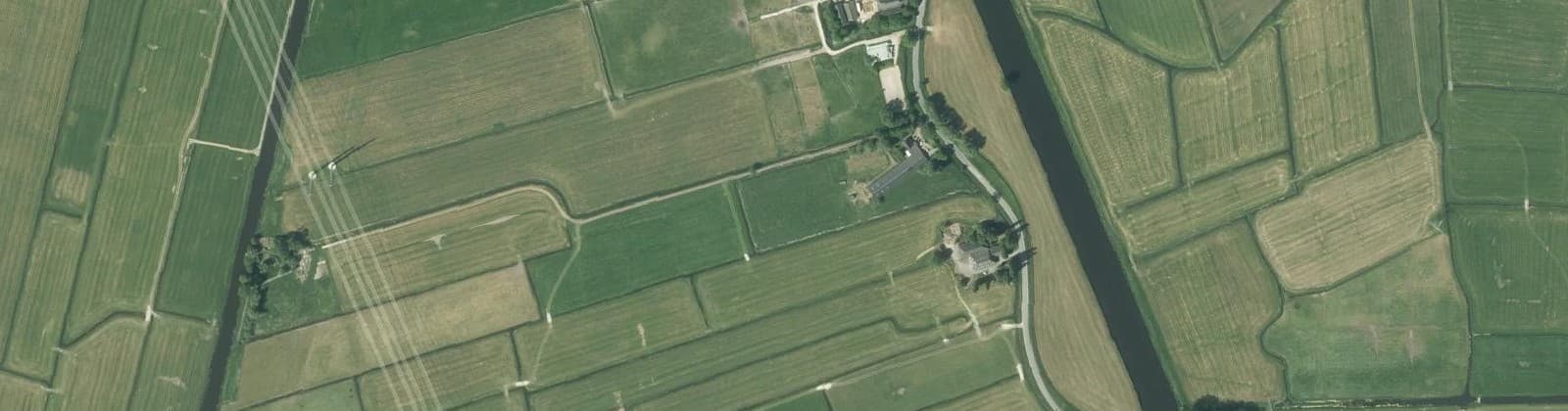 Luchtfoto van Zuidwending