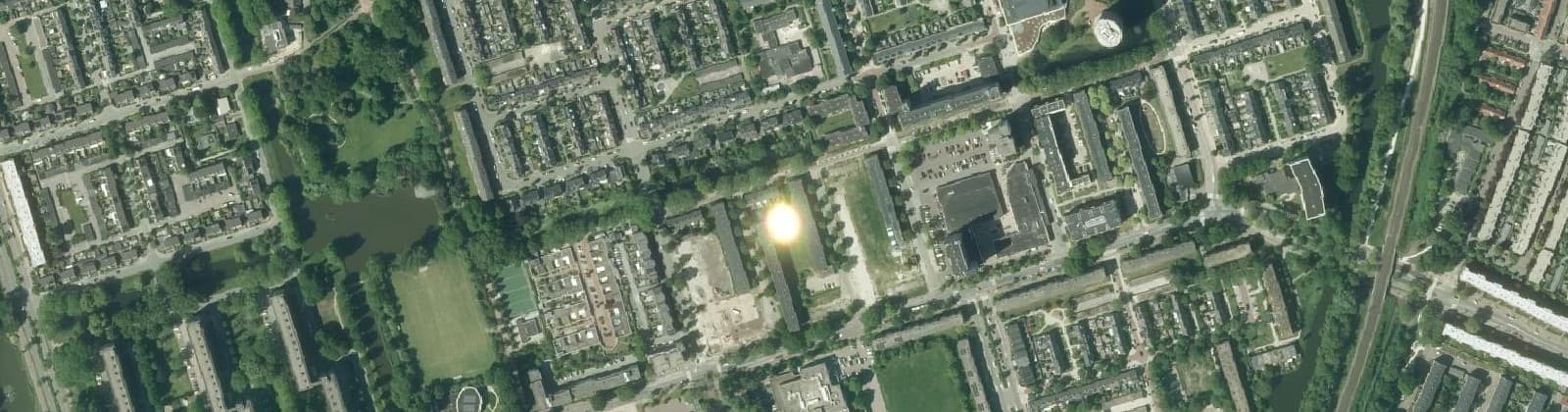 Luchtfoto van Selwerd