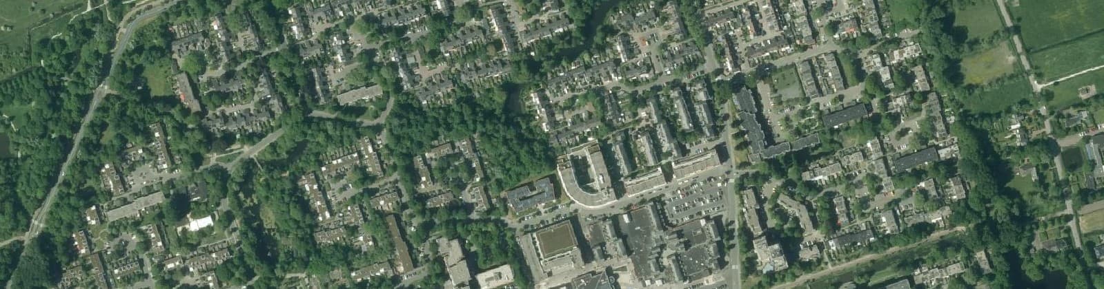 Luchtfoto van Lewenborg-Noord