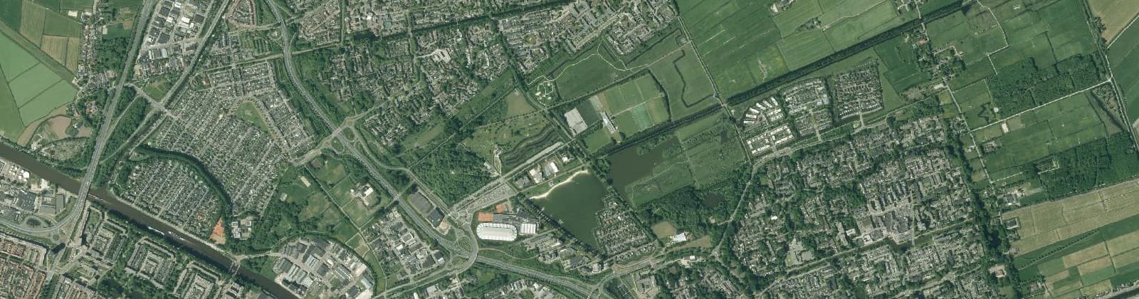 Luchtfoto van Kardinge