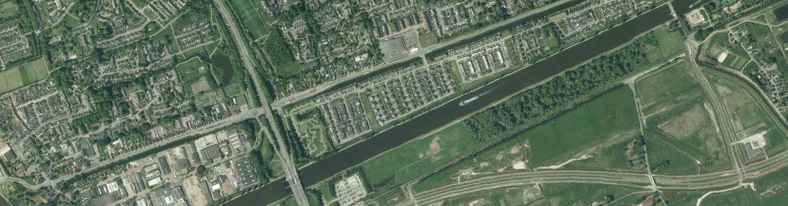 Luchtfoto van Ruischerwaard