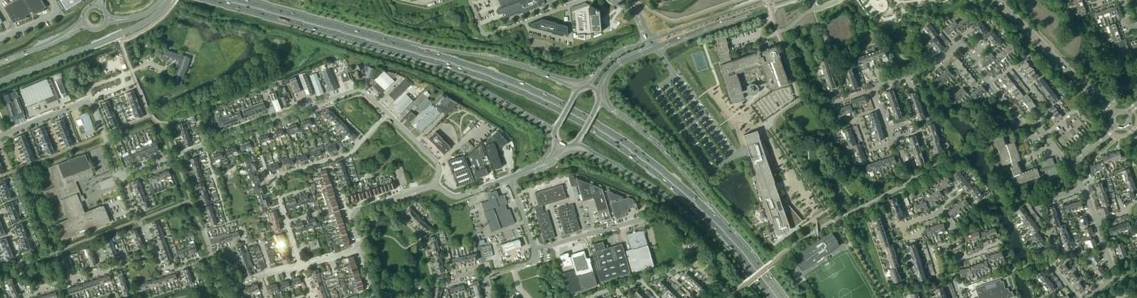 Luchtfoto van Bedrijventerrein Ulgersmaborg-Zuid