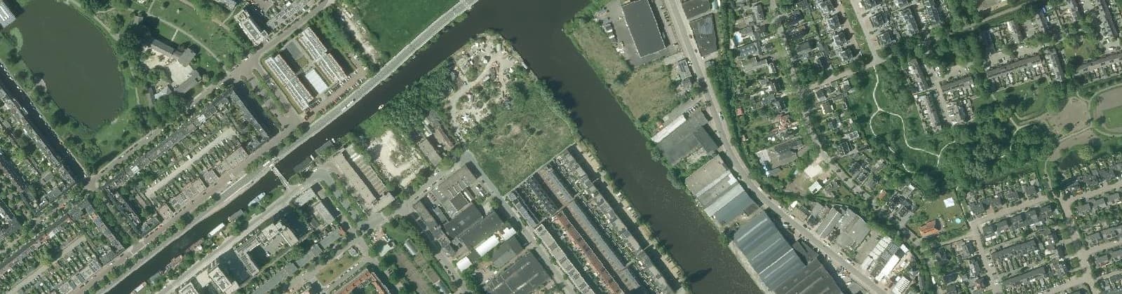 Luchtfoto van Bedrijventerrein Ulgersmaweg