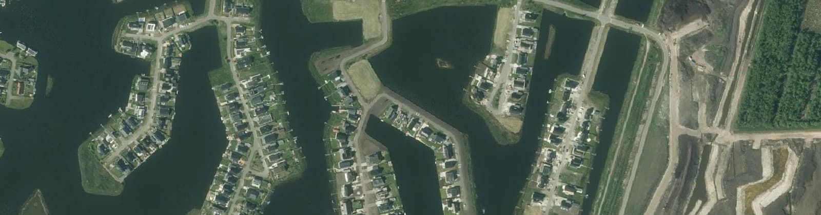 Luchtfoto van De Zeilen
