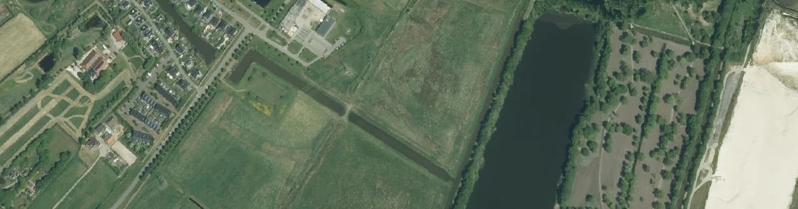 Luchtfoto van De Wierden