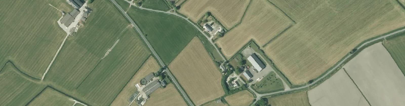 Luchtfoto van Wittewierum