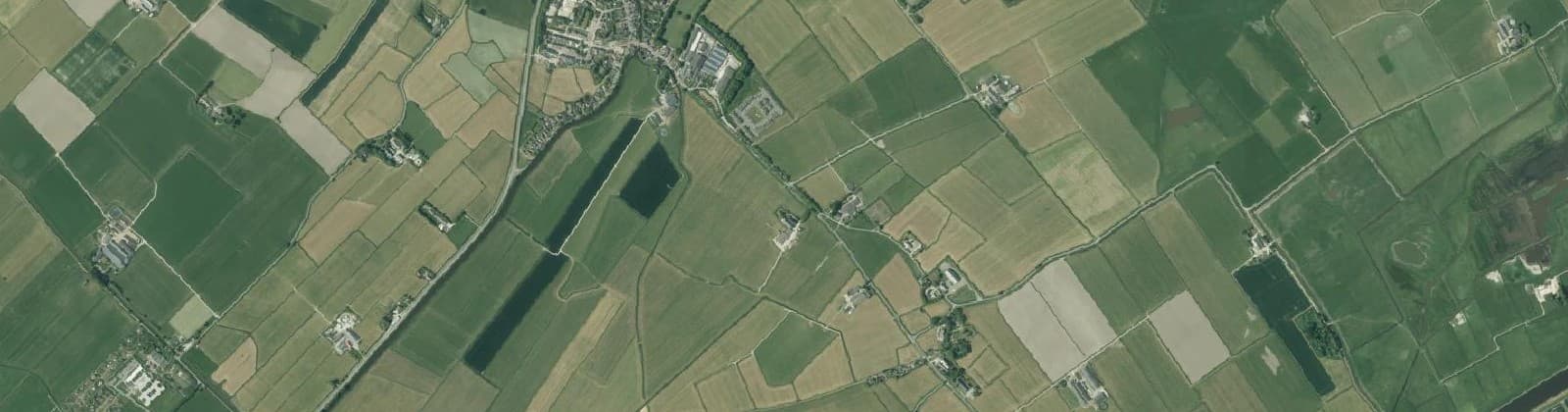 Luchtfoto van Buitengebied Ten Post