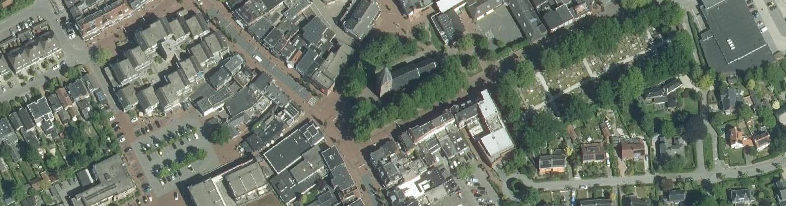 Luchtfoto van Haren-Centrum