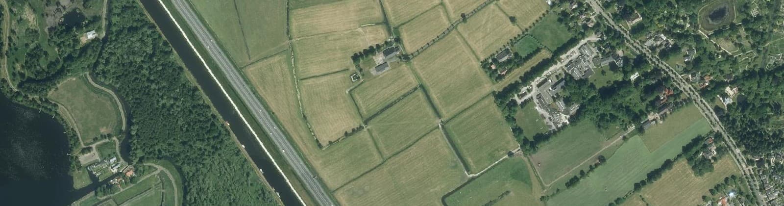 Luchtfoto van Buitengebied Haren-Noordwest