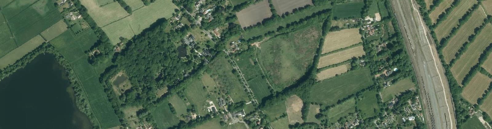Luchtfoto van Buitengebied Haren-Zuidoost