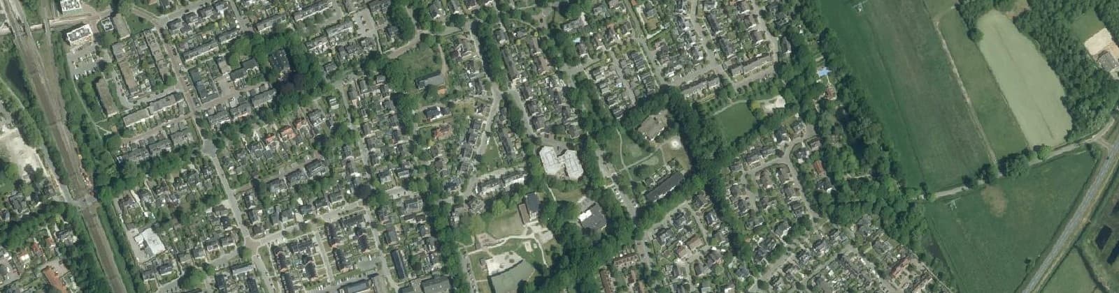 Luchtfoto van Oosterhaar