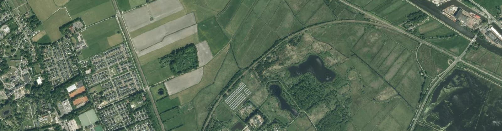 Luchtfoto van Buitengebied Haren-Noordoost