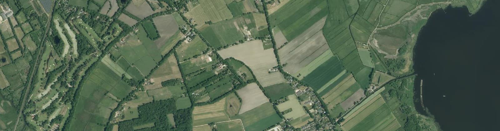 Luchtfoto van Buitengebied Noordlaren