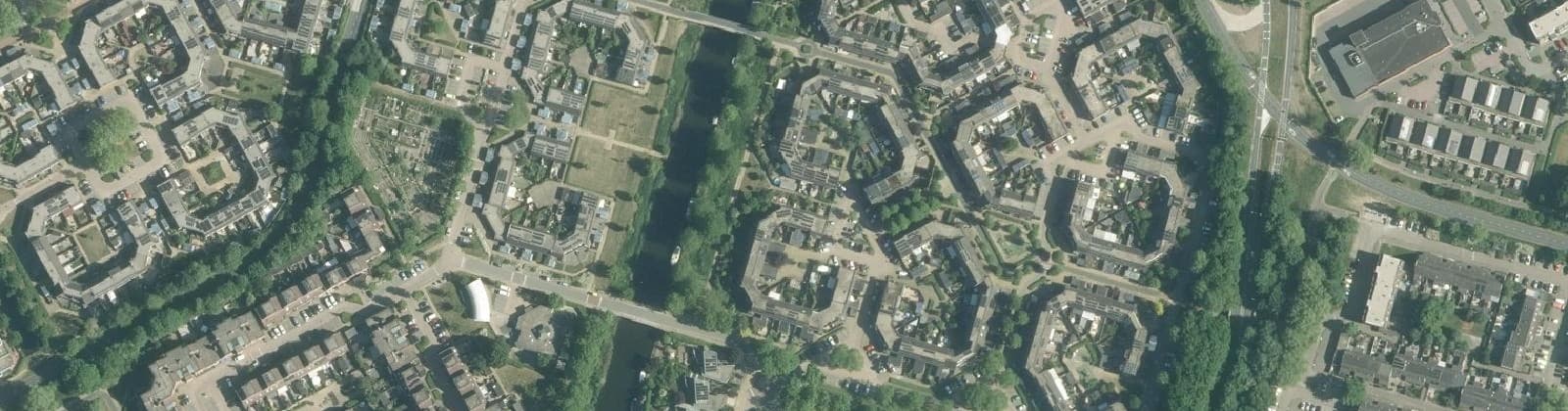 Luchtfoto van Achterwerf
