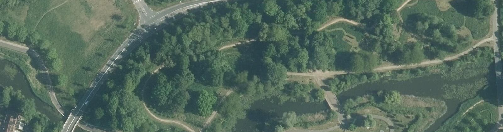 Luchtfoto van Park Uithof