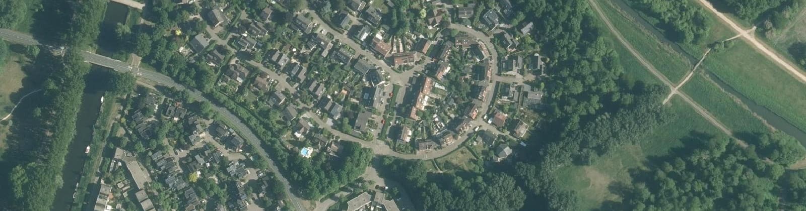 Luchtfoto van Klavergriend, Klippriend en Wilgengriend