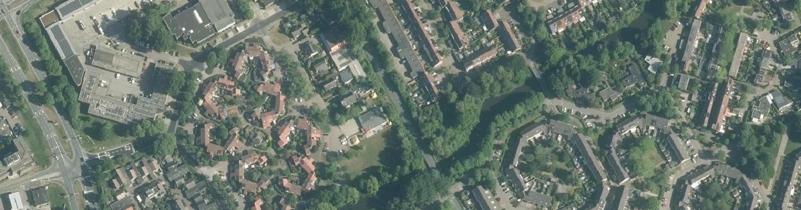 Luchtfoto van Brugmark, Noordmark en Gildemark
