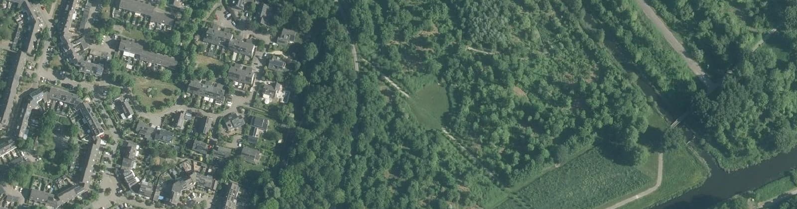 Luchtfoto van Vliegerpark