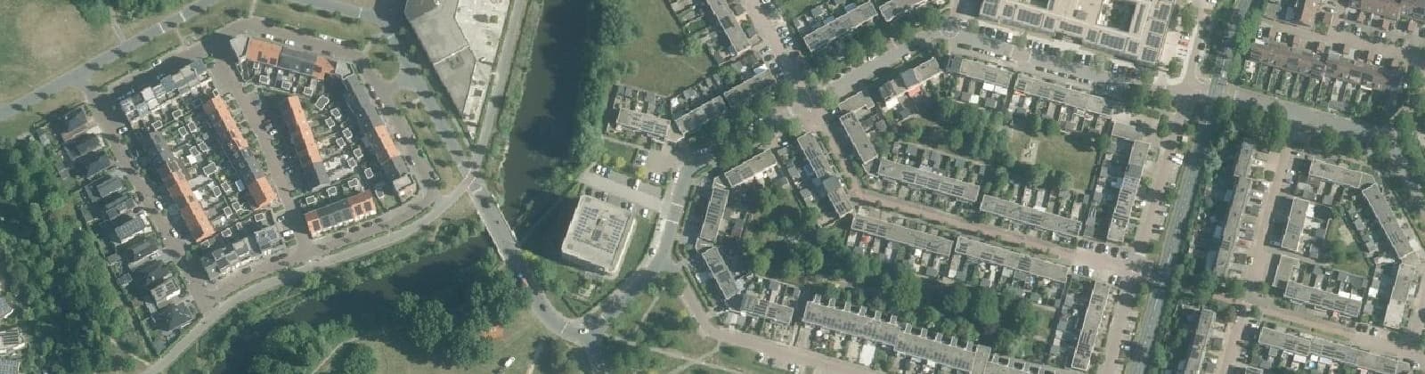 Luchtfoto van Kornwierde en Leemwierde