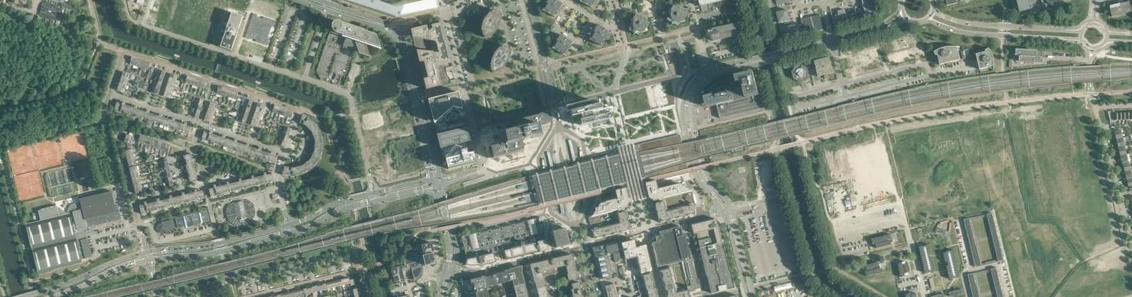 Luchtfoto van Centrum Stad Noord