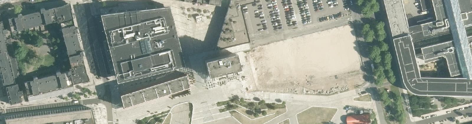 Luchtfoto van Centrum Stad Zuidoost