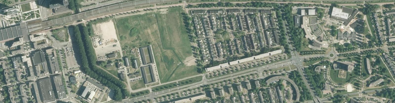 Luchtfoto van Filmwijk Noord
