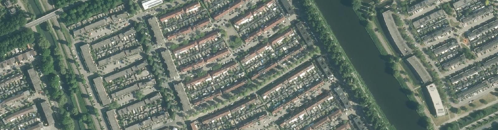 Luchtfoto van Danswijk Noordoost