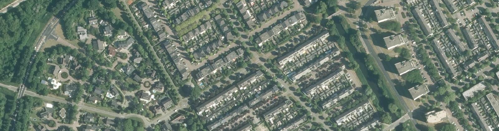Luchtfoto van Verzetswijk West