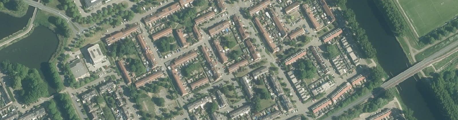 Luchtfoto van Waterwijk Noord