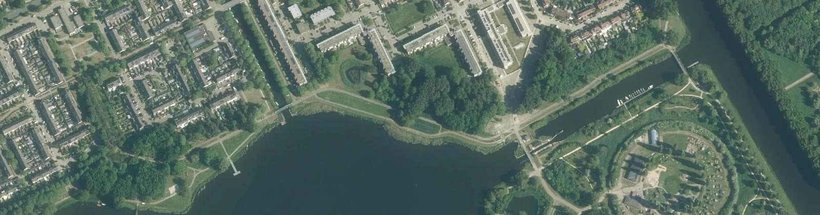 Luchtfoto van Waterwijk Oost