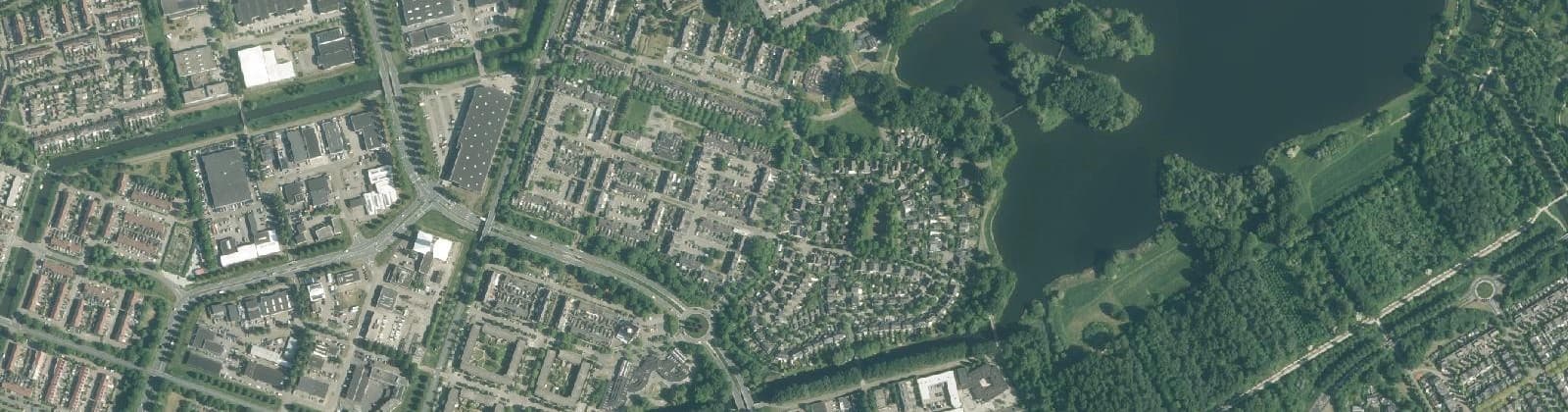 Luchtfoto van Waterwijk Zuid