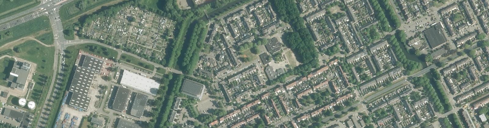 Luchtfoto van Waterwijk West