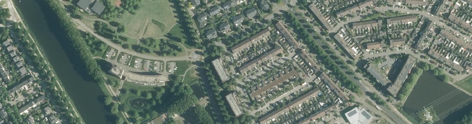 Luchtfoto van Tussen de Vaarten Z.- Noordwest