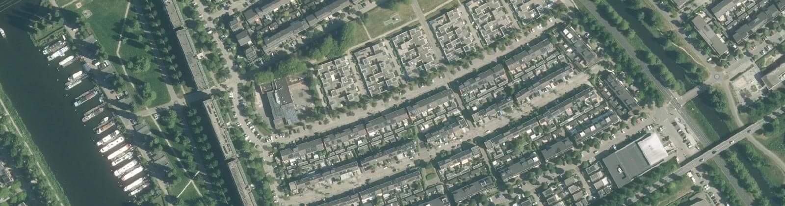Luchtfoto van Tussen de Vaarten Z.- Midden west