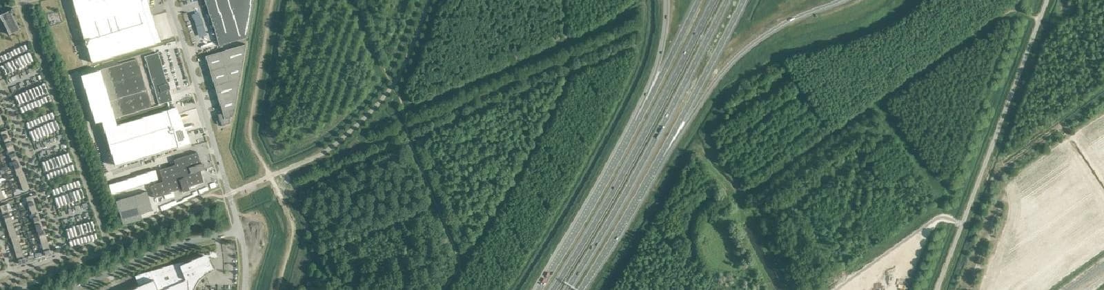 Luchtfoto van Sallandsebos