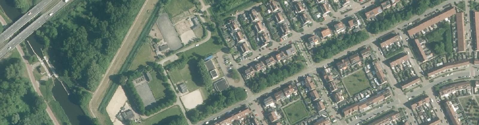 Luchtfoto van Kruidenwijk Noordwest