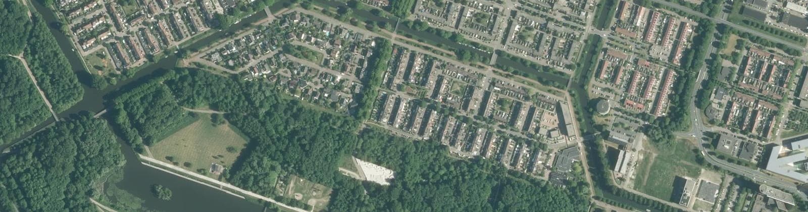Luchtfoto van Kruidenwijk Zuid