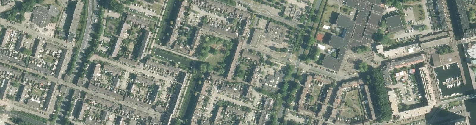 Luchtfoto van Stedenwijk Midden-noord