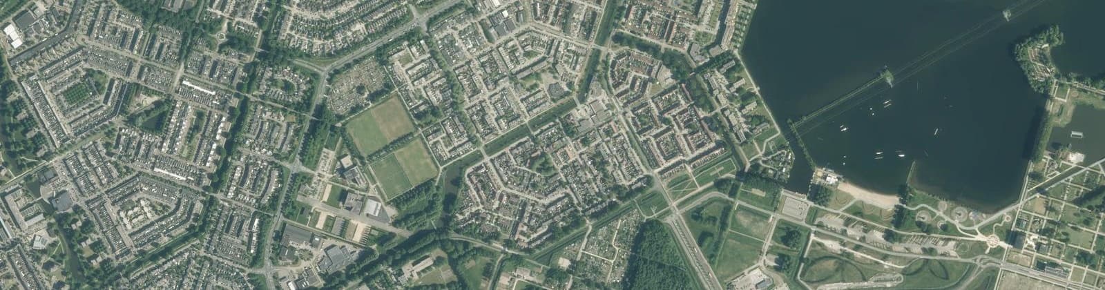 Luchtfoto van Stedenwijk Zuid