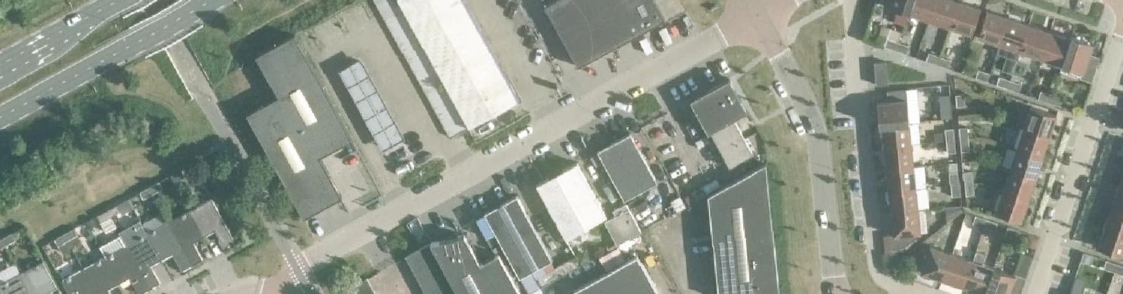 Luchtfoto van Bedrijvensterrein Draaiersplaats