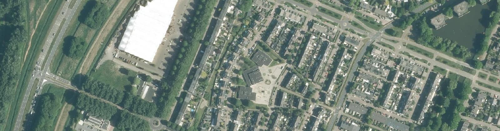 Luchtfoto van Muziekwijk N.-Noordwest