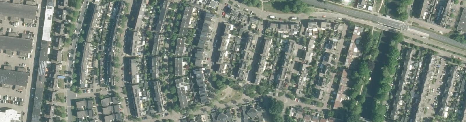 Luchtfoto van Muziekwijk N.-Zuidwest